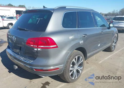 2017 Volkswagen Touareg V6 Wolfsburg Edition from USA, damaged, VIN WVGRF7BP1HD004308
